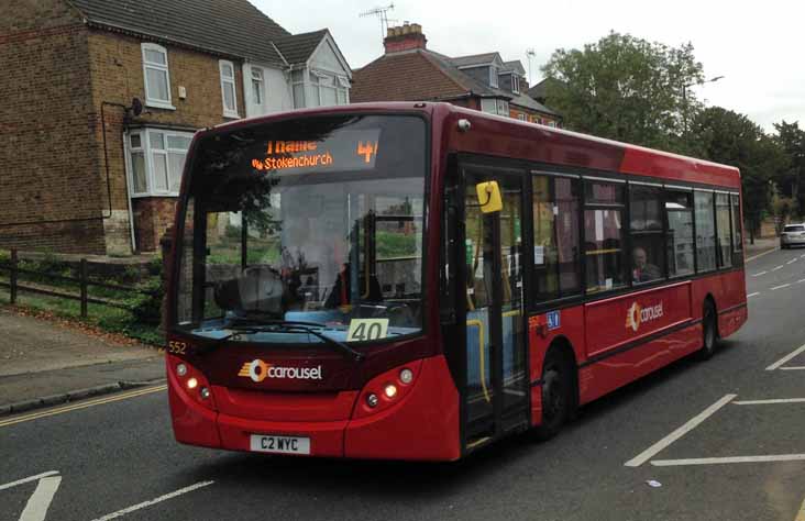 Carousel Alexander Dennis Enviro200 552